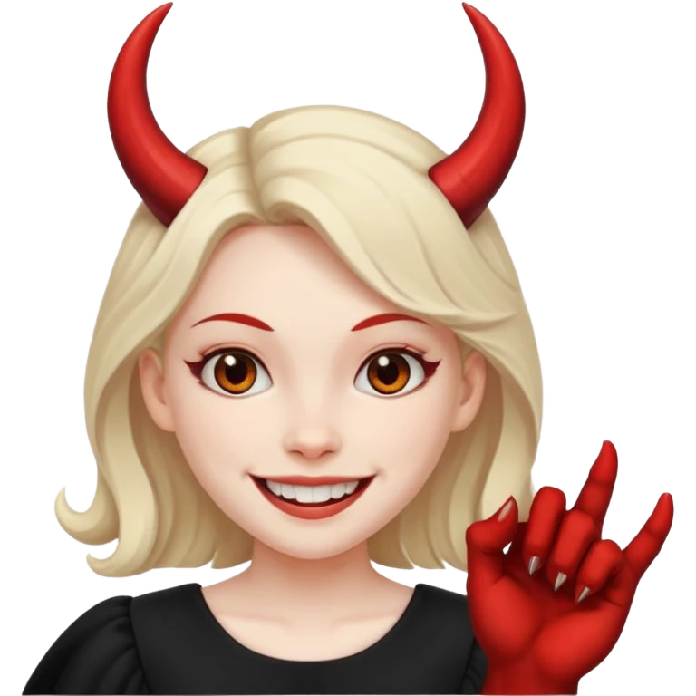 satan girl emoji emoji