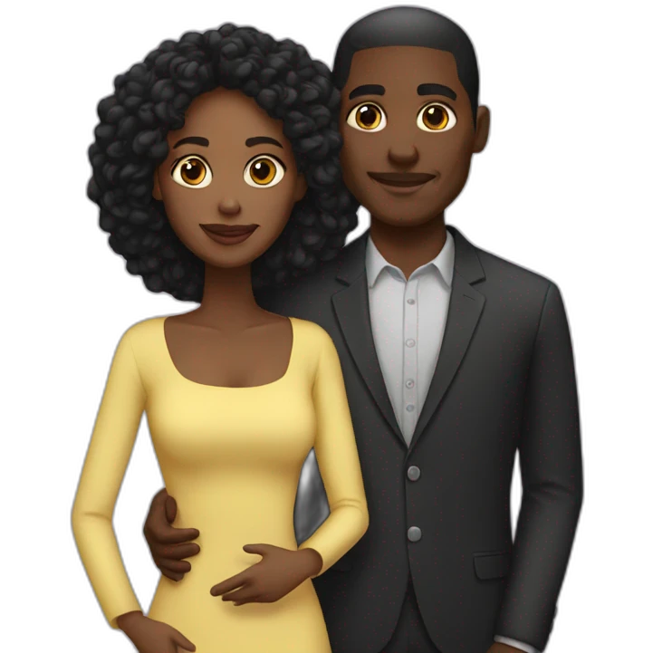 Black Couple emoji