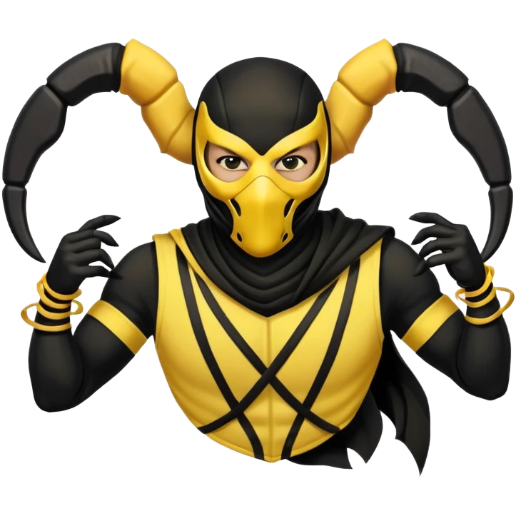 Escorpion mortal kombat  emoji
