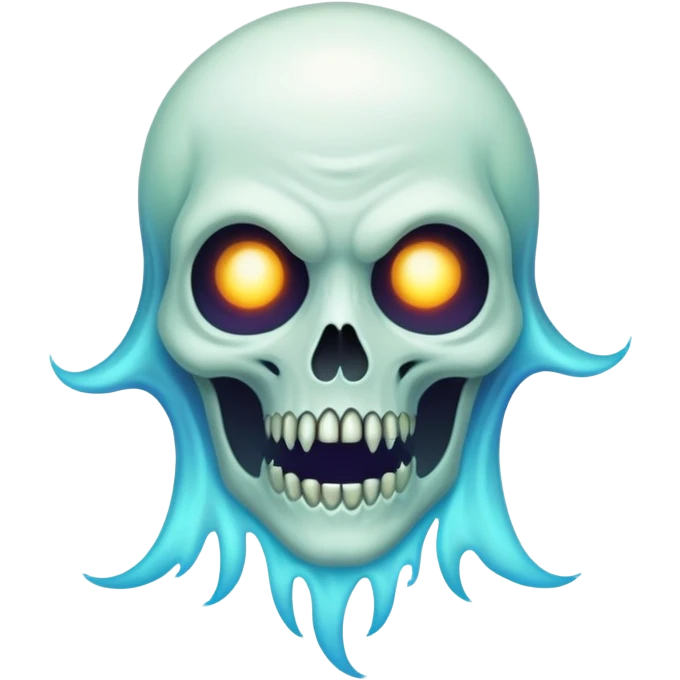 cosmic spectre, menacing, suffocating, ghoul emoji