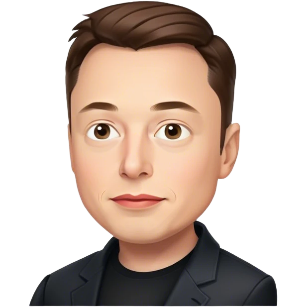 Elon Musk emoji