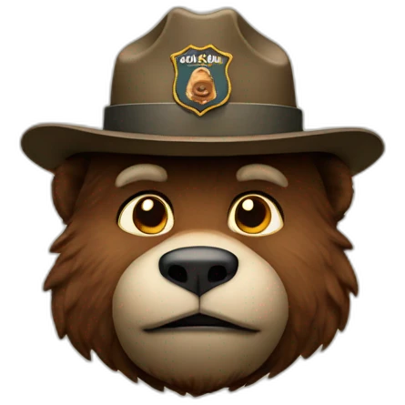smokey bear emoji