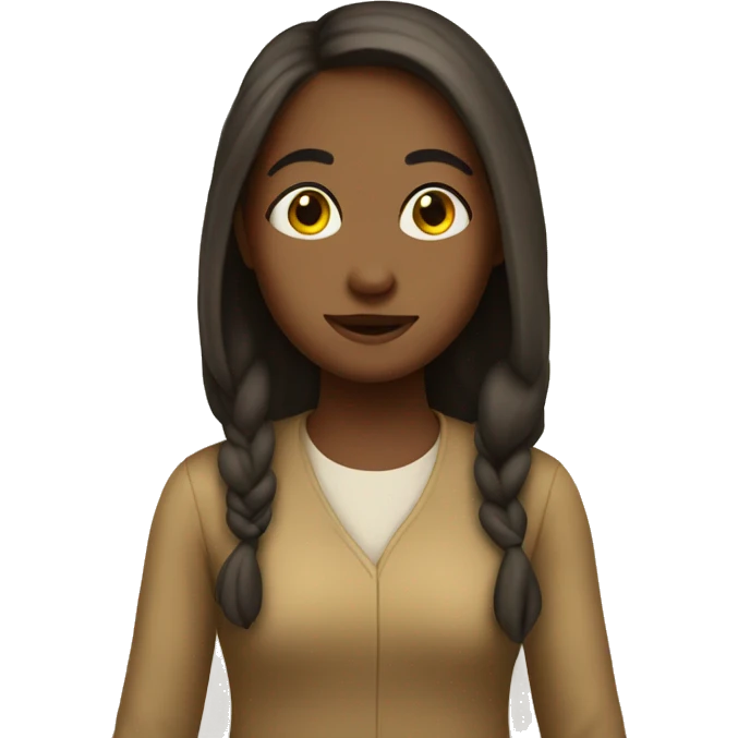 Potato girl emoji