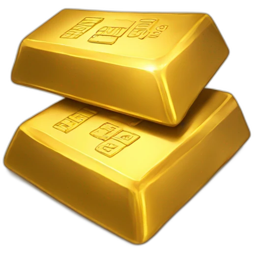 Gold bars emoji