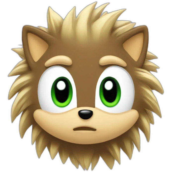 Sonic the hedghog emoji