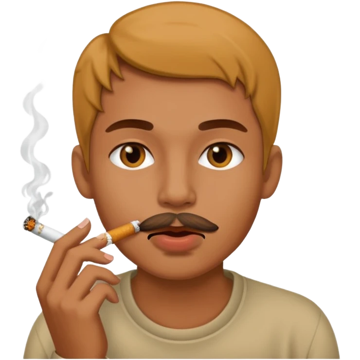 Эмодзи с сигаретами во рту emoji