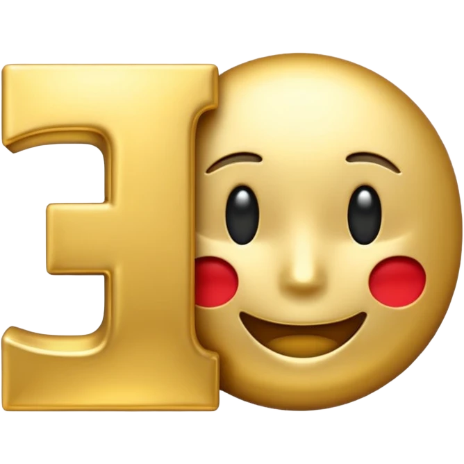 OG letters 3d emoji emoji