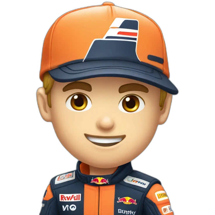 verstappen with torphy emoji