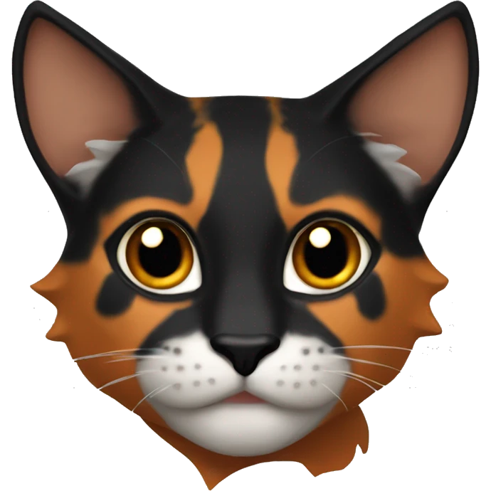 Khajiit, Black and orange calico emoji