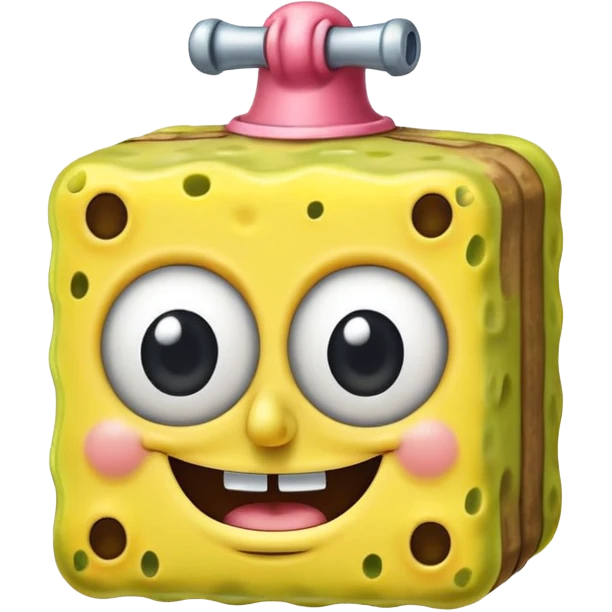 Spongebob with boobs emoji