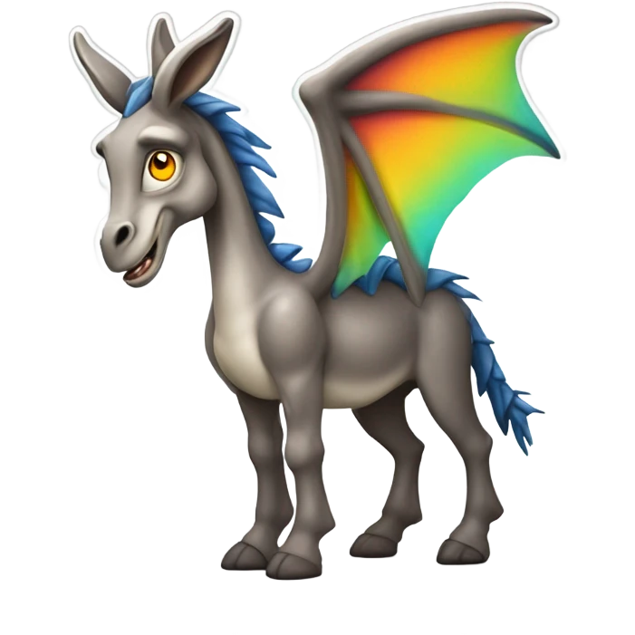 donkey dragon pik  emoji