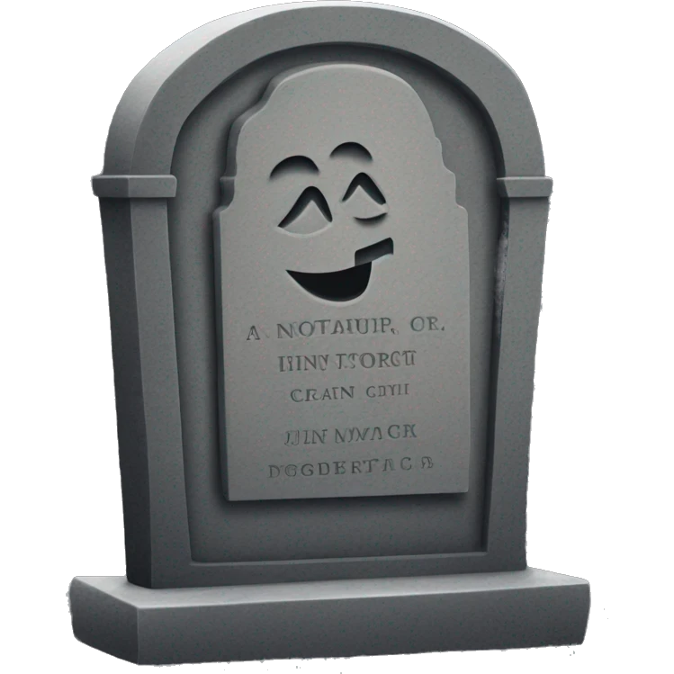tombstone emoji