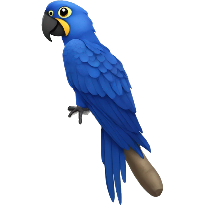 Hyacinth macaw emoji