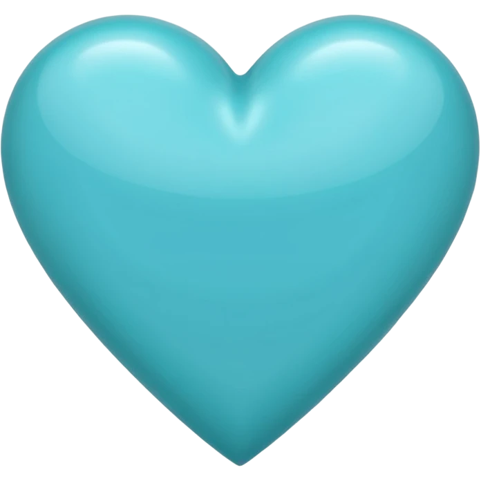 cyan heart emoji