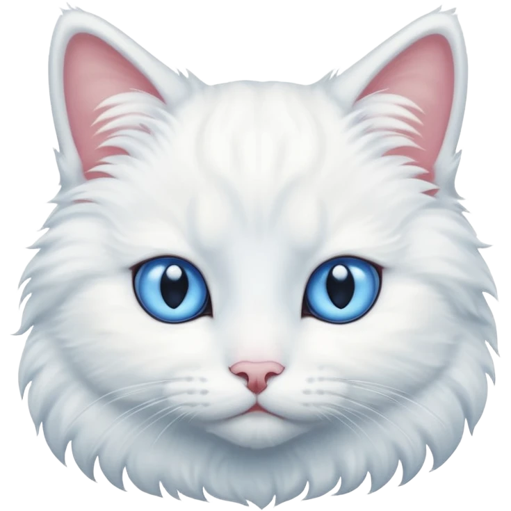 white cat emoji