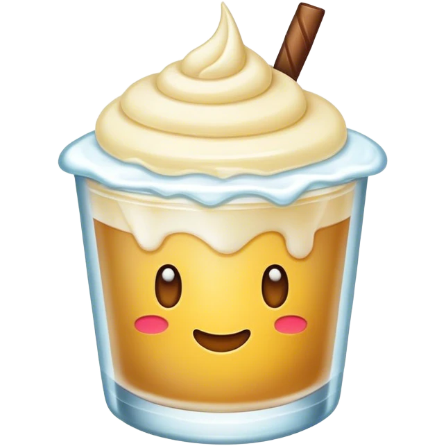 iced vanilla emoji