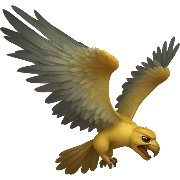 cool winged animal hybrid  emoji