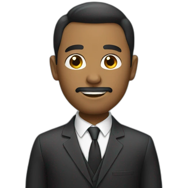 man in suit emoji
