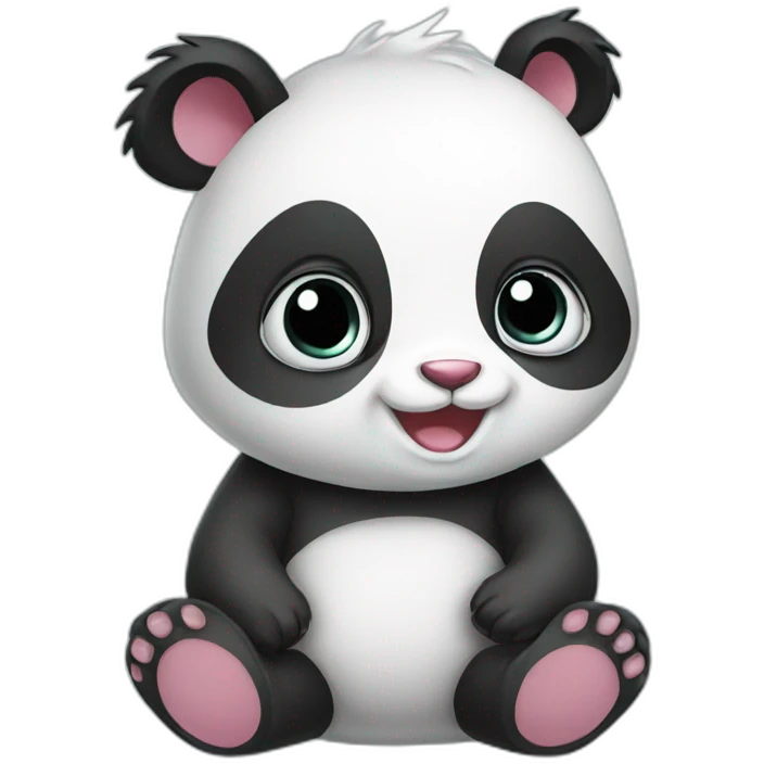 Baby panda emoji