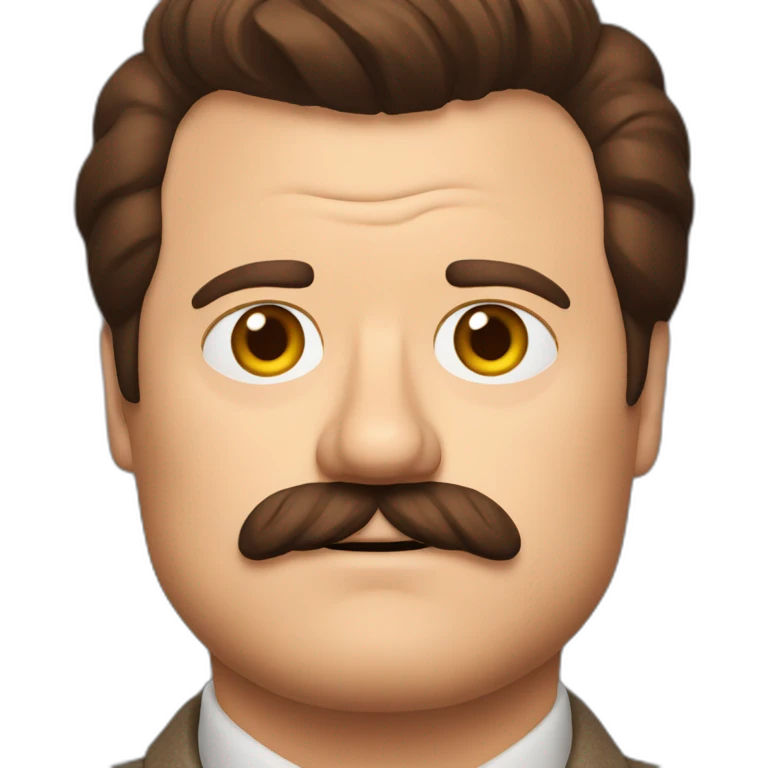 Ron Swanson  emoji