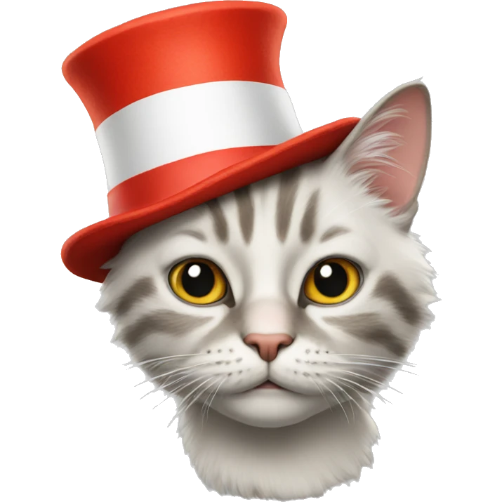 Cat in the hat emoji