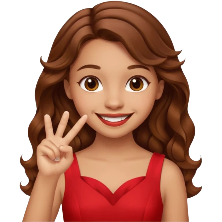 Emoji de una chica con el dedo sobre una esquina de los dientes sonriendo de forma coqueta   emoji