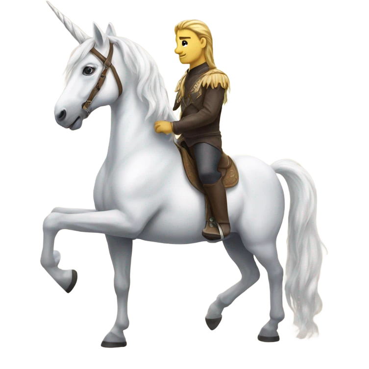 unicorn on a horse emoji