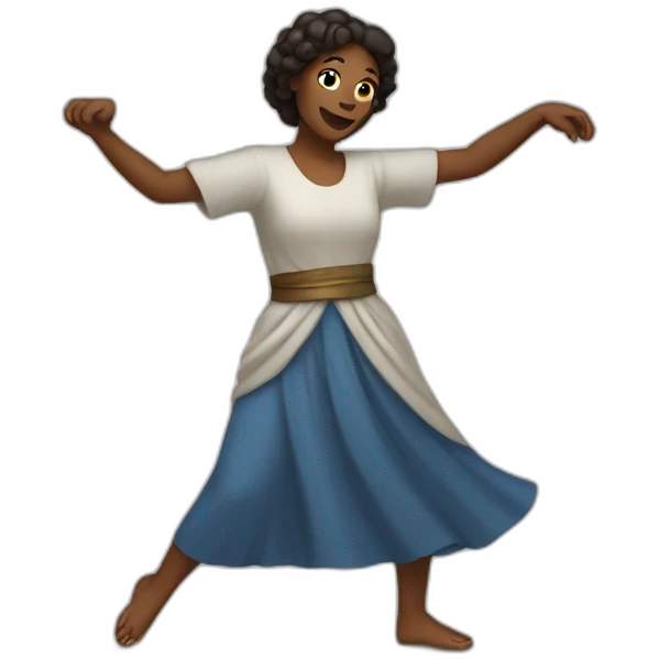 miriam dancing biblical emoji