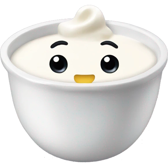 yogurt bowl  emoji
