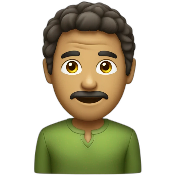 Avokado man emoji