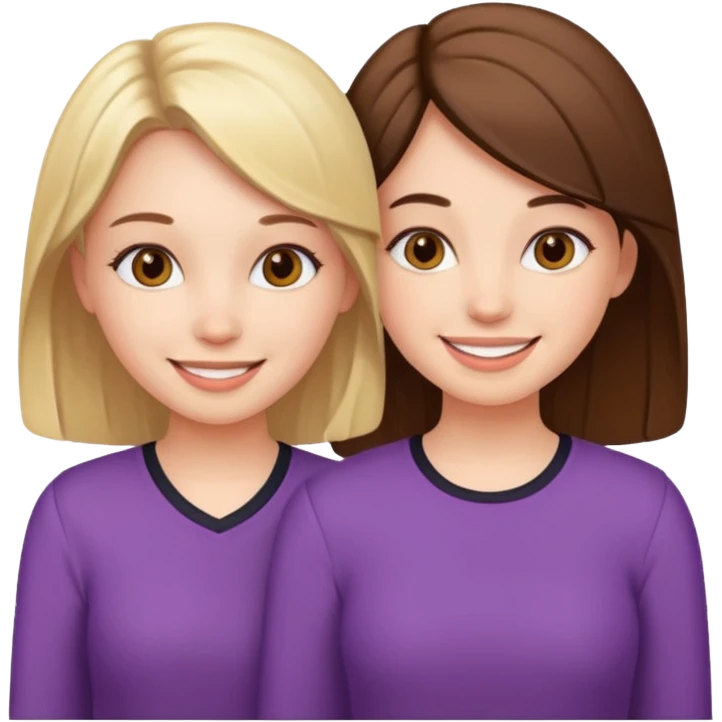 two girls friends emoji