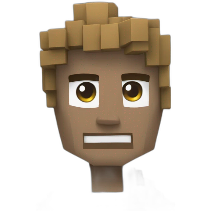 Axolotte bleu minecraft emoji