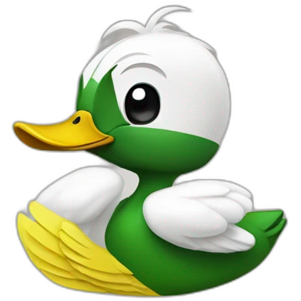Oregon duck mascot emoji