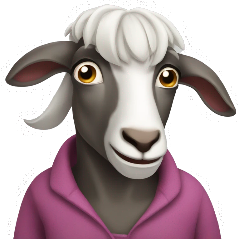 angry nanny-goat emoji