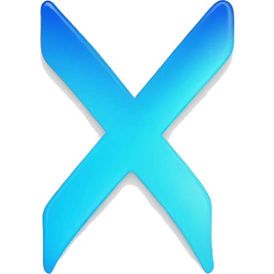 check mark with blue gradient emoji