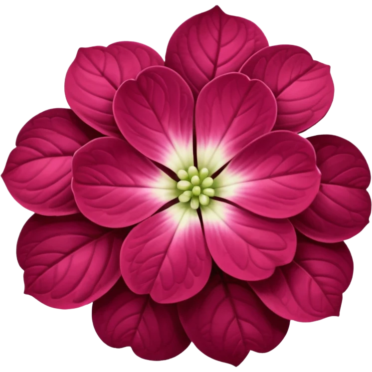 Hortensia bordeaux  emoji