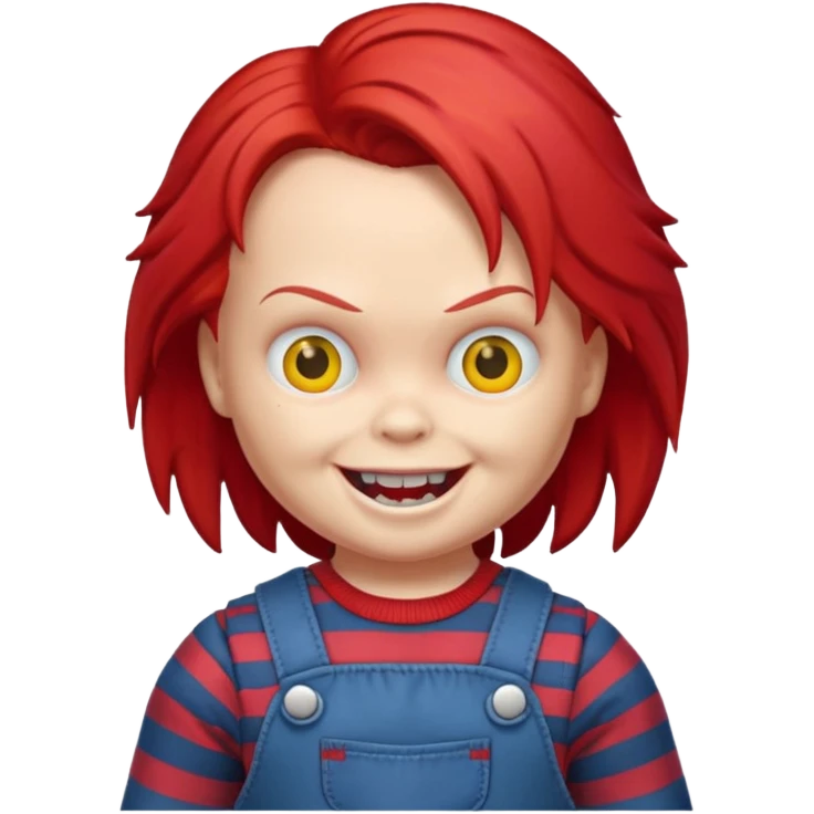 Un emojin de chuky emoji