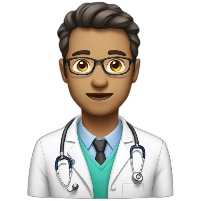 portrait doctor emoji