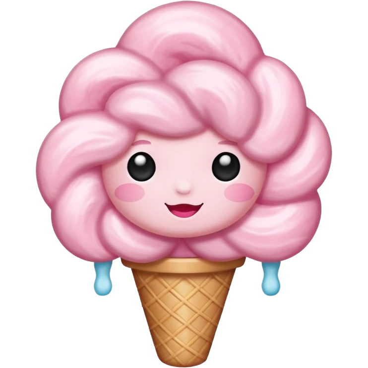 сахарная вата emoji