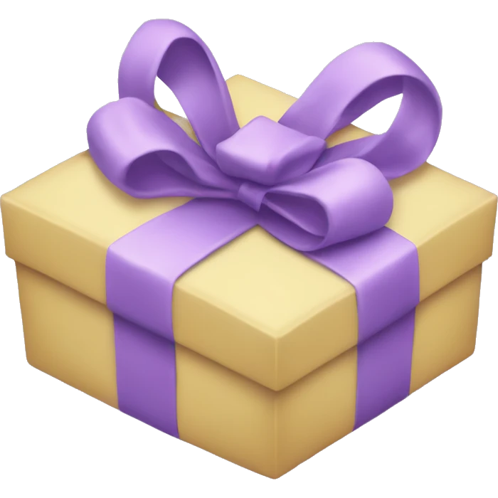 Lilac present emoji