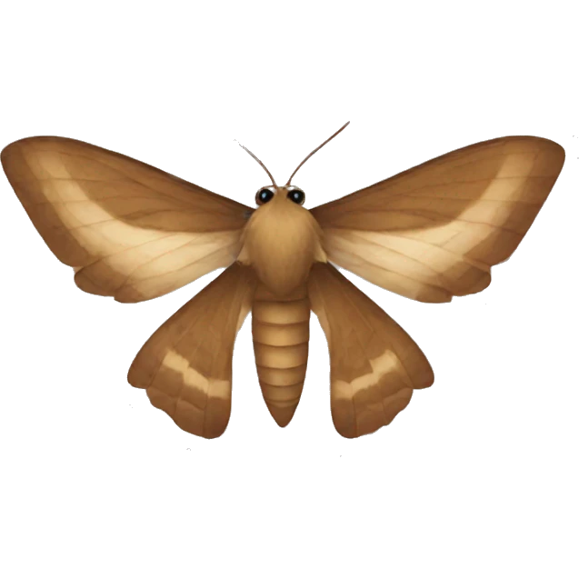 Book moth emoji
