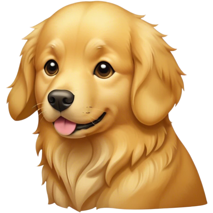 Golden retriver  emoji