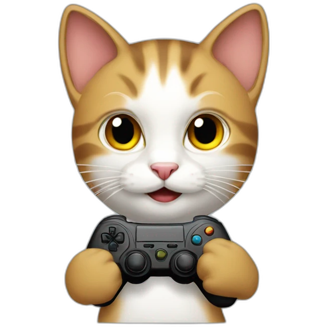 cat gamer  emoji
