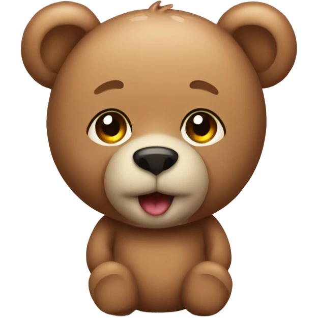 Teddy bear emoji