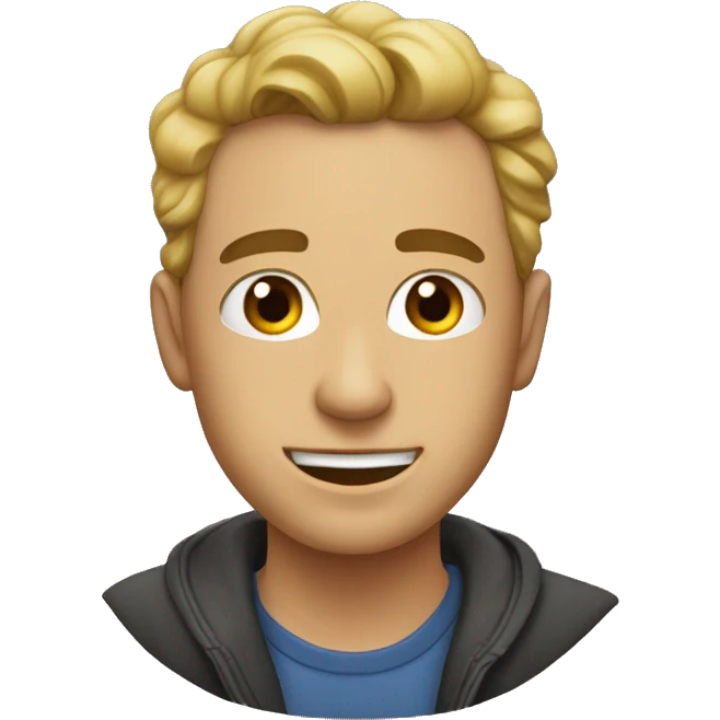 Бежевые варежки emoji