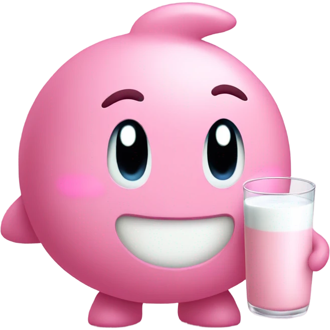 Kirby milk  emoji