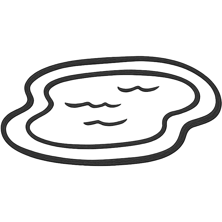 A water pond emoji
