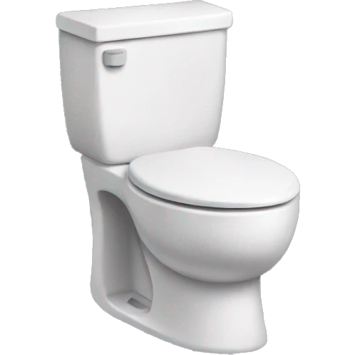 toliet with head sticking out emoji