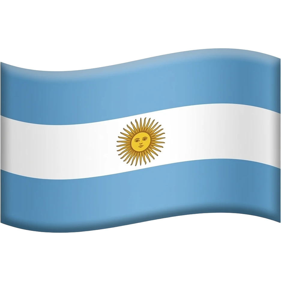 Emoji de la bandera de la provincia de santiago del estero emoji