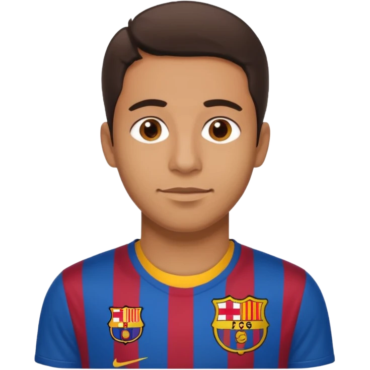 araujo в футболке барселоны emoji